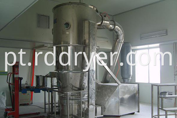 Feed chemical fertilizer Fluidized Granulator